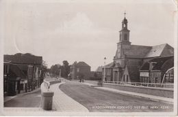 PAYS-BAS 1938 CARTE POSTALE DE WADDINSVEEN KERKWEGMET NED HERV KERK - Waddinxveen