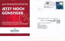 BRD / Bund Dreieich Dialogpost DV 06 0,30 Euro FRW 2020 Galeria Kaufhof Karstadt - Cartas & Documentos