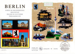 &#9989; " CAPITALES EUROPEENNES : BERLIN " Sur Enveloppe 1er Jour Grand Format De 2005 N° YT BF 88. FDC - 2000-2009