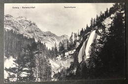 Gsteig Sanetschfall/ Gestempelt 1923 - Gsteig Bei Gstaad