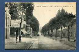France - Carte Postale -  L'Isle Adam - L'avenue De Paris - L'Isle Adam