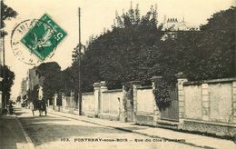 VAL DE MARNE  FONTENAY SOUS BOIS  Rue Du Clos D'Orleans - Fontenay Sous Bois