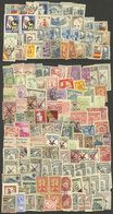 SPAIN: Large Number Of Patriotic Stamps, Charity Stamps, Local Stamps, Etc., Used Or Mint (most With Original Gum), Most - Vignetten (Erinnophilie)