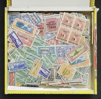 GUATEMALA: Small Cigar Box With Large Number (probably Thousands!!) Of Used Stamps (and Some Mint), Most Of Airmail And  - Guatemala