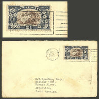 NEW ZEALAND: 24/SE/1935 Wellington - Argentina, Cover Franked With 2½p., With Arrival Backstamp Of Buenos Aires 5/NO, VF - Autres & Non Classés