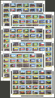 PANAMA: Yvert 626/805, 1980 Olympic Games, Cmpl. Set Of 180 Overprinted Stamps, MNH, Excellent Quality. Catalog Value Eu - Panama