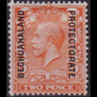 BECHUANALAND 1913 - Scott# 86 King Opt. 2p LH - Sonstige & Ohne Zuordnung