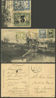 SURINAME: 3/MAR/1927 Paramaribo - Argentina, Postcard With Nice Multicolor Postage Including Sc.85, Light Defects, Inter - Surinam