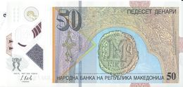 MACÉDOINE - 50 Denari 2018 UNC - North Macedonia