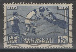 France - YT 396 Oblitéré - 1938 - Football - Coupe Du Monde - World Cup - 1938 – Frankreich