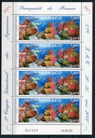 RC 18064 MONACO N° 2273 CONGRÈS INTERNATIONAL DES AQUARIUMS FEUILLE COMPLETE COIN DATÉ NEUF ** TB - Unused Stamps