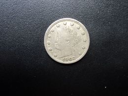 ÉTATS UNIS D'AMÉRIQUE : 5 CENTS   1902   KM 112       TTB * - 1883-1913: Liberty