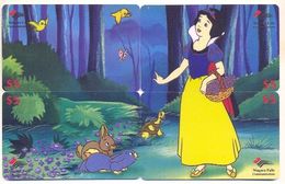 Disney $5, Canada, 4 Prepaid Calling Cards, PROBABLY FAKE, # Fd-29 - Puzzles