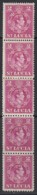 St. Lucia, Sc 136a (SG 147a), MNH Paste Up Strip Of 5 - Ste Lucie (...-1978)