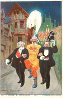 Politique * Illustrateur Léonce ROLLAND * Cidre & Loupillon * 1911 * Satirique - Satirical