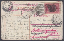 Canada 1908 2c Quebec Centenary To Thomas Cook In ENGLAND, SCOTLAND, SWITZERLAND - Covers & Documents