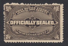 Canada, Sc OX4, MLH - Overprinted