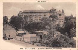 01 - HAUTEVILLE - Château D'Angeville (sanatorium). - Hauteville-Lompnes