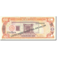 Billet, Dominican Republic, 100 Pesos Oro, 1997, 1997, Specimen, KM:156s1, SPL - Dominikanische Rep.