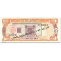 Billet, Dominican Republic, 100 Pesos Oro, 1997, 1997, Specimen, KM:156s1, SPL - Dominicaine
