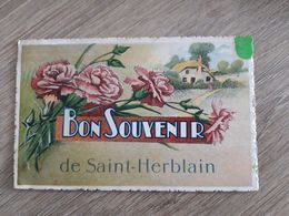 Cpa 44 St Herblain Souvenir - Saint Herblain