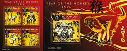 Salomon 2015, Year Of The Monkeys, 4val In BF +BF - Chimpancés