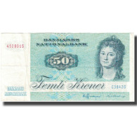 Billet, Danemark, 50 Kroner, 1972, KM:50a, TTB - Dinamarca