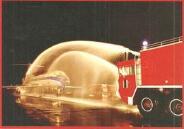 Delcampe - AIRPLANE * AEROPLANE * AIRCRAFT * TU134 * TUPOLEV * MALEV AIRLINES * BUDAPEST AIRPORT * MRT FFD 01-10 * Hungary - Feuerwehr