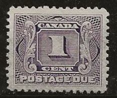 Canada 1906 N° Y&T : TT 1 Sans Gomme - Port Dû (Taxe)
