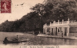 Lyon - Parc De La Tête D'Or - L'Embarcadère, Barque Promenade - Carte M.F. N° 75 - Lyon 6