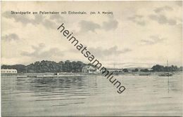 Strandpartie Am Pelzerhaken Mit Eichenhain Inhaber Ad. Marsen - Griesbacher Verlag Neustadt Gel. 1912 - Neustadt (Holstein)