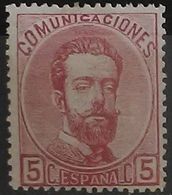 España: Año. 1872 - ( Rey Amadeo I ) - Unused Stamps