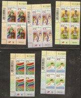 South Africa  2000  1926-9  Olympics  Blocks Of Four   Unmounted Mint - Ongebruikt