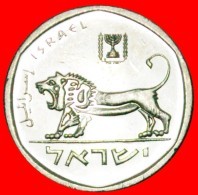 * LION: PALESTINE (israel) ★ 1/2 SHEKEL 5740 (1980) MINT LUSTRE! LOW START★ NO RESERVE! - Sonstige – Asien