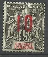 ANJOUAN N° 27 NEUF**  SANS CHARNIERE / MNH - Ungebraucht