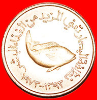 · GREAT BRITAIN: UNITED ARAB EMIRATES ★ 5 FILS 1393-1973 MINT LUSTER! LOW START ★ NO RESERVE! - Ver. Arab. Emirate