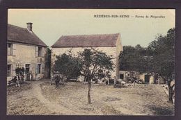 CPA Ferme Mézières Sur Seine Yvelines Circulé - Granja