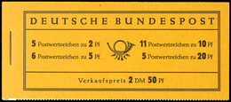 Markenheftchen 2a Tadellos Postfrisch Und Original Geklammert, Mi. 320.-, Katalog: MH2a ** - Otros & Sin Clasificación