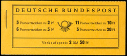 Markenheftchen 2b Tadellos Postfrisch Und Original Geklammert, Mi. 320.-, Katalog: MH2b ** - Otros & Sin Clasificación