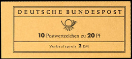 Markenheftchen 9v Tadellos Postfrisch, Mi. 220.-, Katalog: MH9v ** - Otros & Sin Clasificación