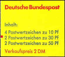 Markenheftchen Burgen Und Schlösser Mit Plattenfehler V, Mit Zählbalken, Postfrisch, Mi. 200.-, Katalog: MH21PFVmZ ** - Otros & Sin Clasificación