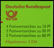 Markenheftchen 25av Mit Zählbalken Tadellos Postfrisch, Mi. 100.-, Katalog: MH25avmZ ** - Otros & Sin Clasificación