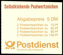 Markenheftchen 27II Mit Plattenfehler II Tadellos Postfrisch, Mi. 90.-, Katalog: MH27IIPF II ** - Otros & Sin Clasificación