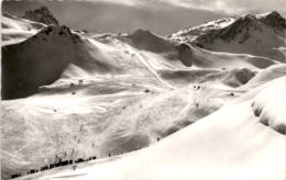 Parsennabfahrt Weissfluhjoch-Küblis (362) * 4. 1. 1965 - Küblis