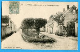 77 - Seine Et Marne - Lorrez Le Bocage La Place Des Tilleuls (N0816) - Lorrez Le Bocage Preaux