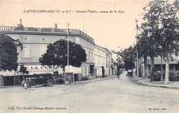 82-CASTELSARASIN- CINEMA-THEATRE, AVENUE DE LA GARE - Castelsarrasin