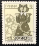 Polska - Poland - Polen - P1/6 - (°)used - Symbolen Van De Dierenriem - Michel Nr. 3589 - Maagd - Astrología