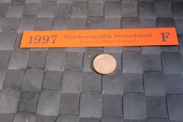 1 Pfennig; 1997, Münze F; Stg, MiNr. 8; Jaeger-Nr. 380 - 1 Pfennig
