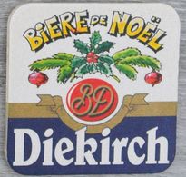 Sous-bock DIEKIRCH BD Bière De Noël Bierdeckel Bierviltje Coaster (N) - Bierviltjes