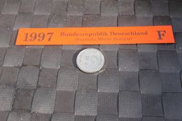 50 Pfennig; 1997, Münze F; Stg, MiNr. 38; Jaeger-Nr. 384a - 1 Pfennig